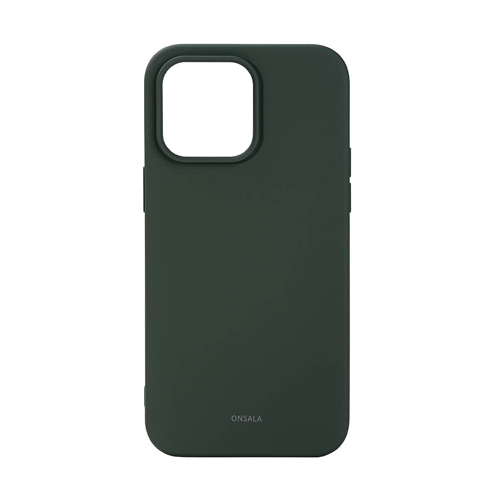 ONSALA Backcover Silicone iPhone 14 Pro Max 6,7" Olive Green