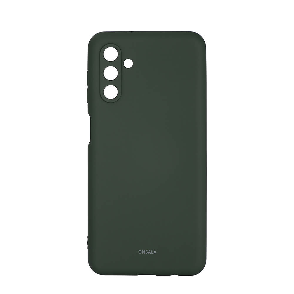 ONSALA Backcover Silicone Samsung A13 5G / A04s Olive Green