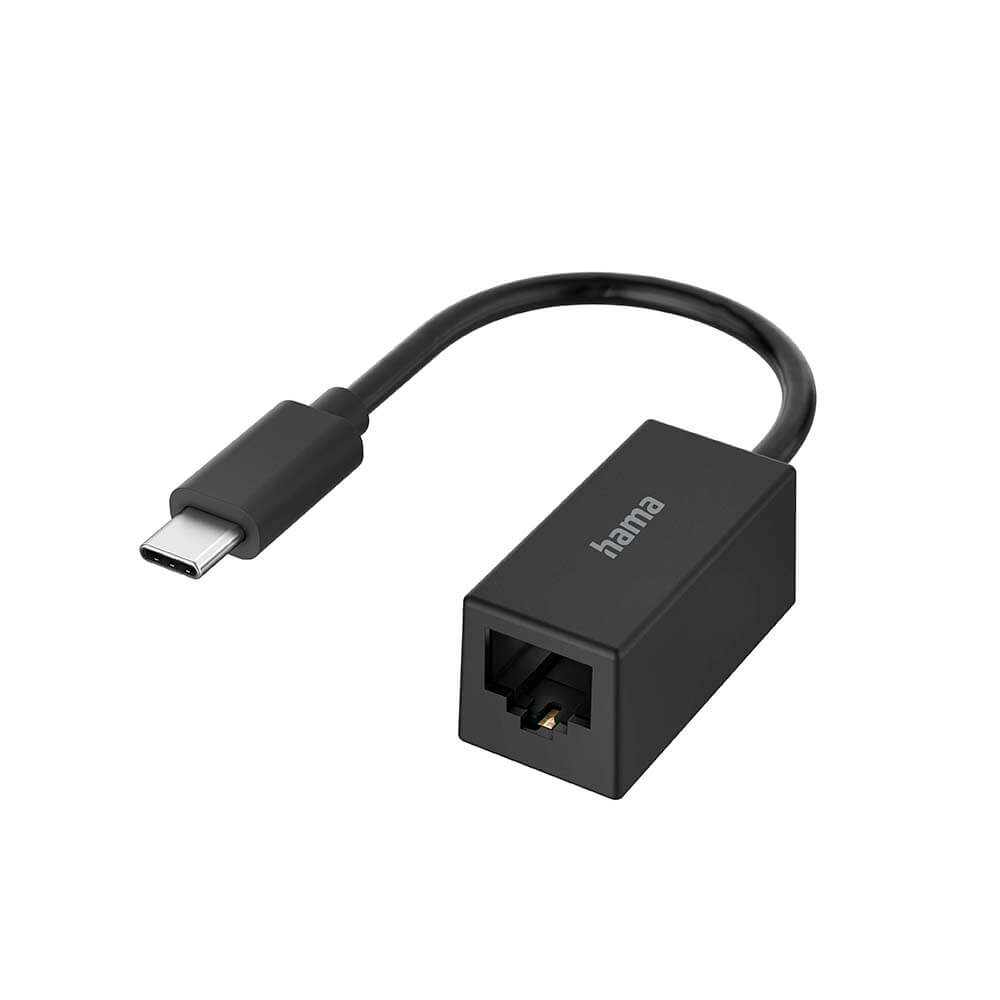 HAMA Network Adapter USB-C 3.1 to RJ45/LAN