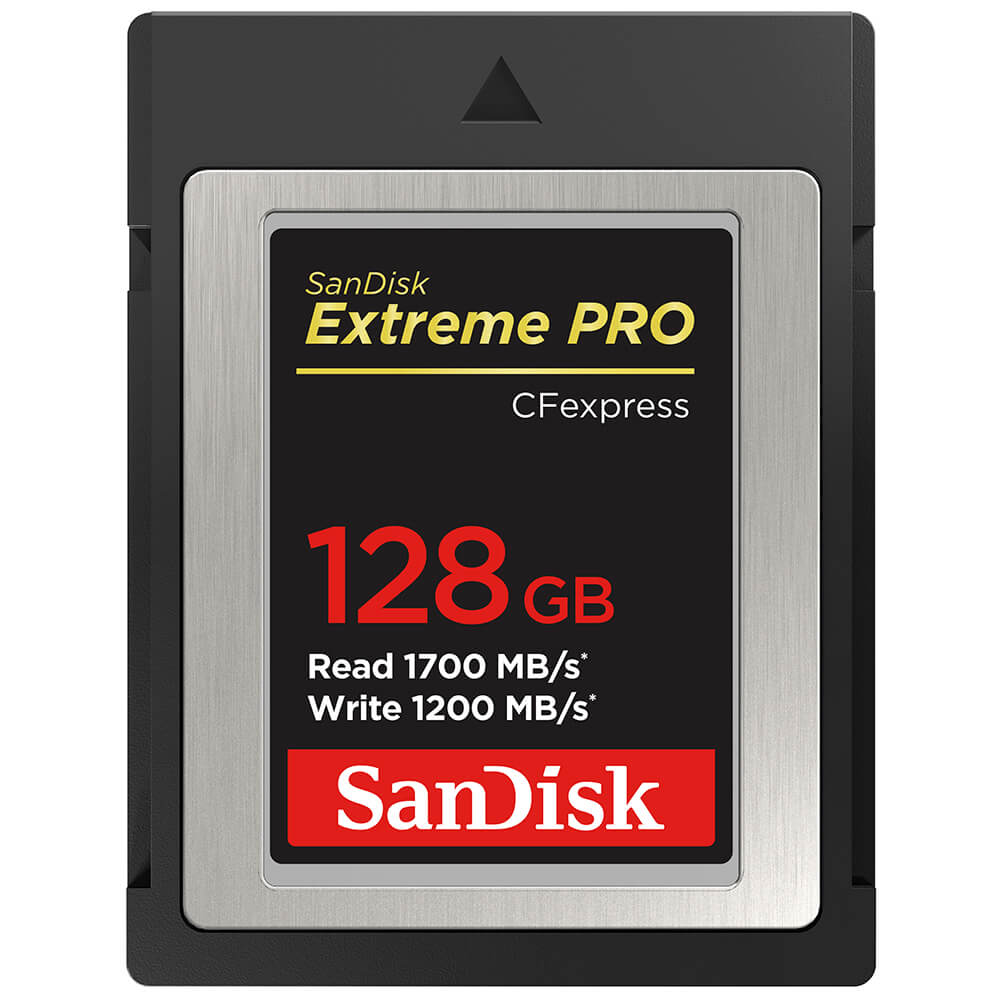SANDISK Cfexpress Extreme PRO 128GB 1700MB/s 1200MB/s
