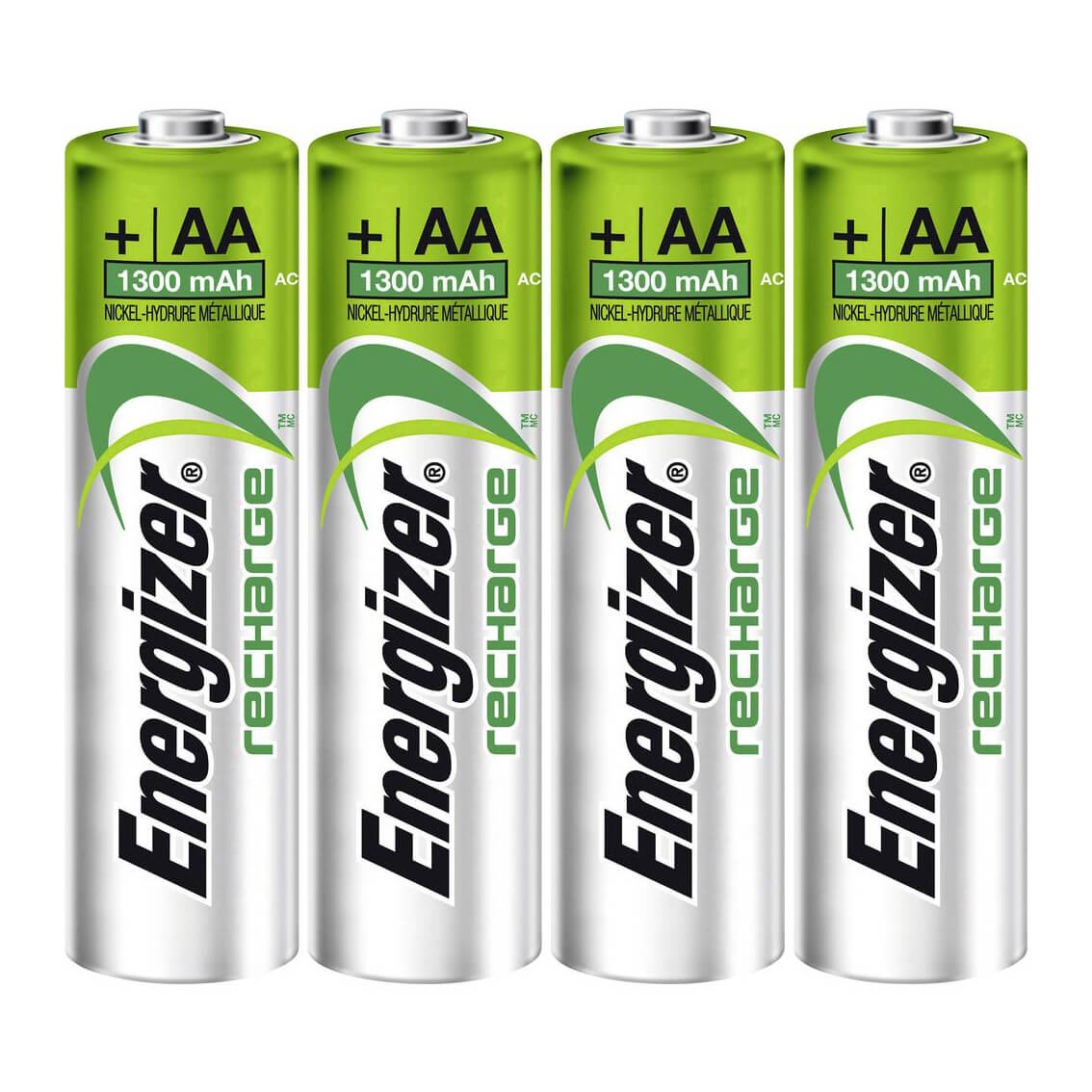 ENERGIZER Batteri AA/LR6 Laddbart Ni-Mh 1300mAh 4-pack