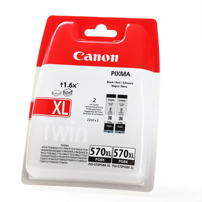 CANON Ink 0318C007 PGI-570XL Black Twin-pack