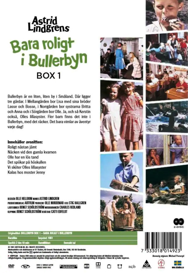 Bara Roligt I Bullerbyn Box 1 - (2 DVD) - Film