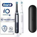 Oral B: Eltandborste iO4 Duo Black UCB / White SC