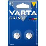 Varta: CR1632 3V Lithium Knappcellsbatteri 2-pack