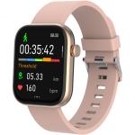 Denver: Bluetooth AMOLED Smart Watch Rosa / Beige