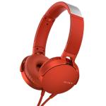 Sony: Headset MDR-XB550AP Röd
