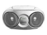 Philips: Boombox CD/FM-radio Silver