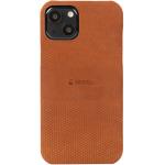 Krusell: Leather Cover iPhone 13 Cognac
