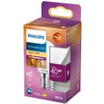 Philips: LED E14 Klot 3,4W (40W) Frost Dim WarmGl 470