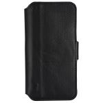 Krusell: Leather Phone Wallet iPhone 14 Pro Svart