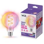 WiZ: WiFi Smart LED E27 G95 40W Filament Färg + Varm-kallvit 470lm