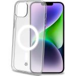 Celly: Gelskinmag Magnetic TPU Cover iPhone 15 Plus Transparent