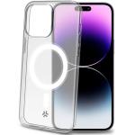 Celly: Gelskinmag Magnetic TPU Cover iPhone 15 Pro Max Transparent