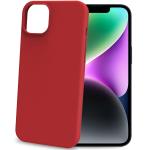 Celly: Cromo Soft rubber case iPhone 15 Röd