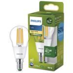 Philips: LED E14 P45 Klot 2,3W (40W) Klar 485lm 2700K Energiklass A