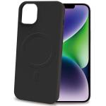 Celly: Cromomag Soft rubber case MagSafe iPhone 15 Plus Svart