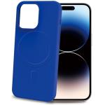 Celly: Cromomag Soft rubber case MagSafe iPhone 15 Pro Blå