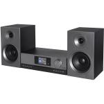 Soundmaster: ICD5000SW Stereo HiFi musik-anläggning med WLAN-internet/DAB+/FM-radio, CD/MP3, USB, Bluetooth®, APP