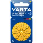 Varta: Hörapparatsbatteri 10 / A10 / PR70 8-pack