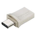 Transcend: USB-minne (USB3+Type-C)  32GB