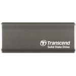 Transcend: Portabel SSD ESD256C USB-C 500Gb 10Gbps (R1050/W950 Mb/s) Aluminium