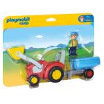 Playmobil: 1.2.3, Traktor med släp