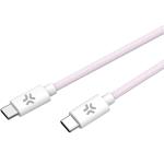 Celly: USB-C - USB-C-kabel 60W 1,5 m Rosa