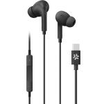 Celly: UP1200 Stereoheadset In-Ear USB-C Svart