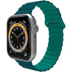 Celly: Armband till Apple Watch 42/44/45mm Magnetiskt Grön