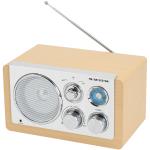 Denver: Radio AM/FM Analog inställning AUX-ingång TR-63LW Ljust trä