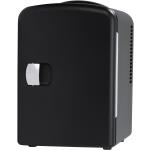 Denver: Mini-kyl/värmeskåp 4Liter 220V + 12V adapter MFR-401B Svart