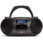 AIWA: Radio med CD-spelare, Kassettband och Bluetooth Svart