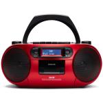 AIWA: Radio med CD-spelare, Kassettband och Bluetooth Röd