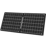 LogiLink: Vikbar solcellspanel med USB-laddare 1x USB-C, 1 x USB-A 30W