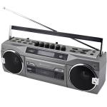 Soundmaster: Kassettradio Stereo Bluetooth SRR80TI Silver