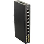 D-Link: DIS-100G-10S 8-port Gigabit Industriell Switch med 2 x 100/1000M SFP