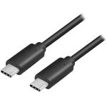 LogiLink: USB-C - USB-C-kabel USB 3.2 Gen2 4K/60Hz 100W 0,5m