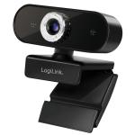 LogiLink: Webbkamera HD 1080p med inbyggd mikrofon