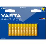 Varta: Longlife AAA / LR03 Batteri 10-pack