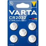 Varta: CR2032 3V Lithium Knappcellsbatteri 5-pack