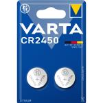 Varta: CR2450 3V Lithium Knappcellsbatteri 2-pack