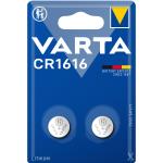 Varta: CR1616 3V Lithium Knappcellsbatteri 2-pack