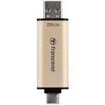 Transcend: USB-minne JF930C 2-i-1 (USB3.2/USB-C) 256GB