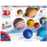 Ravensburger: 3D Puzzle Solar System 27/54/72/108p