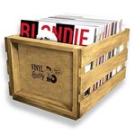 Skivback / Låda i trä för LP-skivor Vinyl Buddy