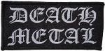 Patch Death Metal (4,8 x 9,9 Cm)