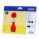 FP Brother LC121 Value Pack, BK, C, M, Y (300sid)