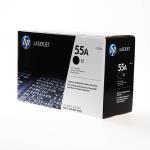 Toner HP 55A Black 6000 sidor, (CE255A)