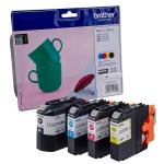 FP Brother LC227XL Value pack, Black, Cyan, Magenta, Yellow (1200 sid.)